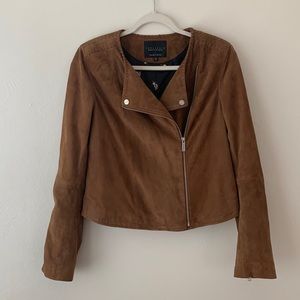Sanctuary genuine leather jacket. size medium.